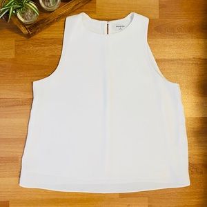 Babaton Ribbed EDWIN BLOUSE | Aritzia